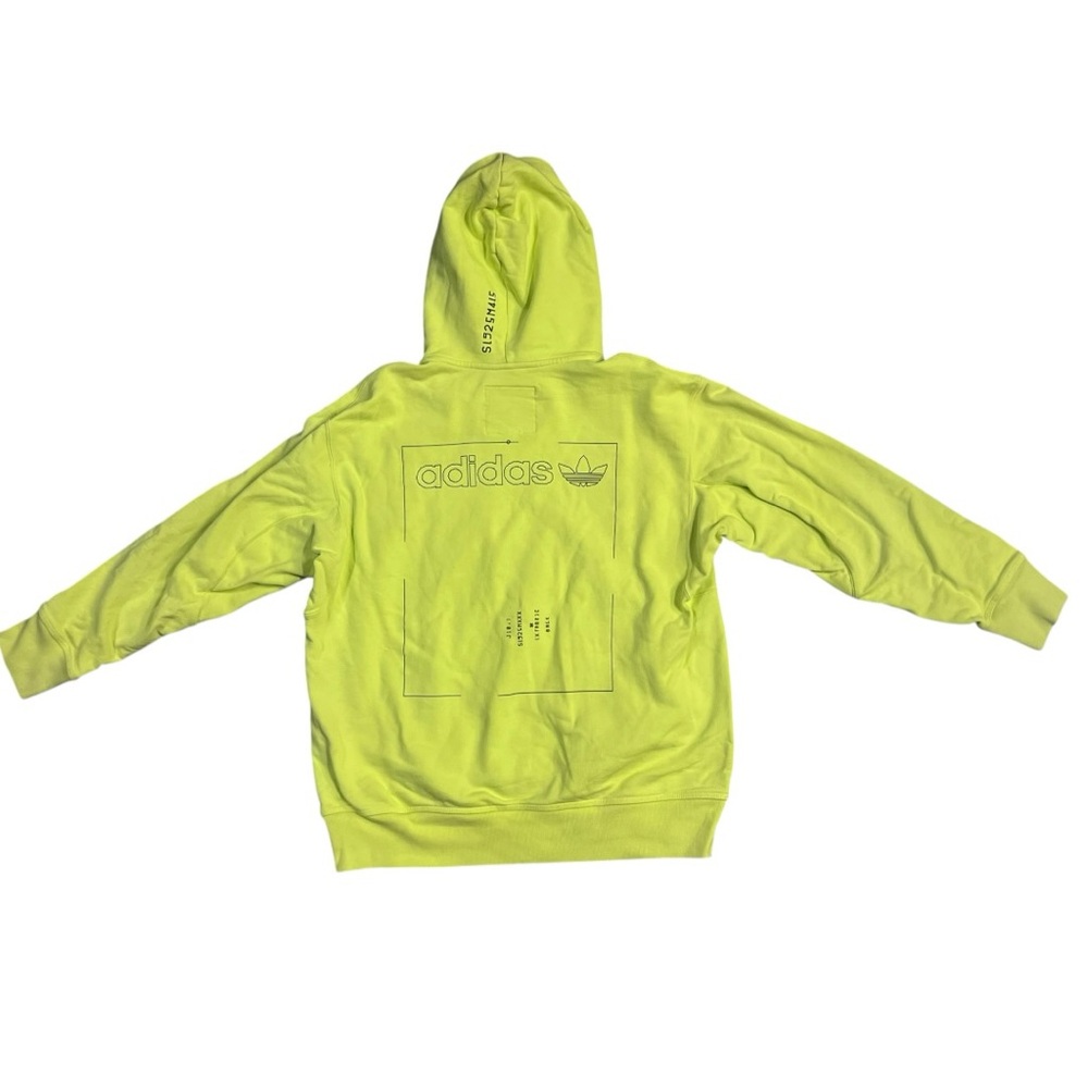 ⚡️ ADIDAS ORIGINALS NEON GRAPHIC HOODIE ⚡️ Size Medium - Picture 5 of 6